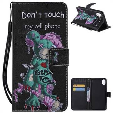 One Eye Mice PU Leather Wallet Case for iPhone Xr (6.1 inch)