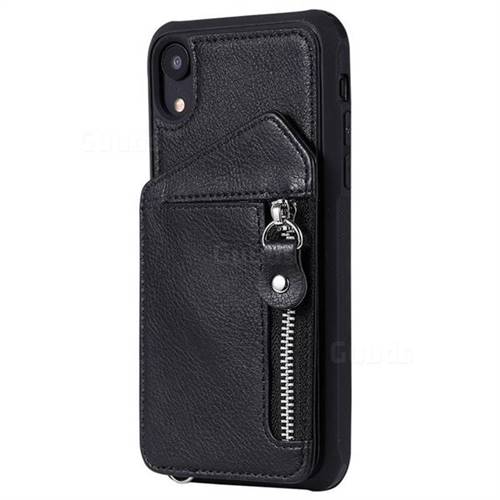 Classic Luxury Buckle Zipper Anti-fall Leather Phone Back Cover for ...