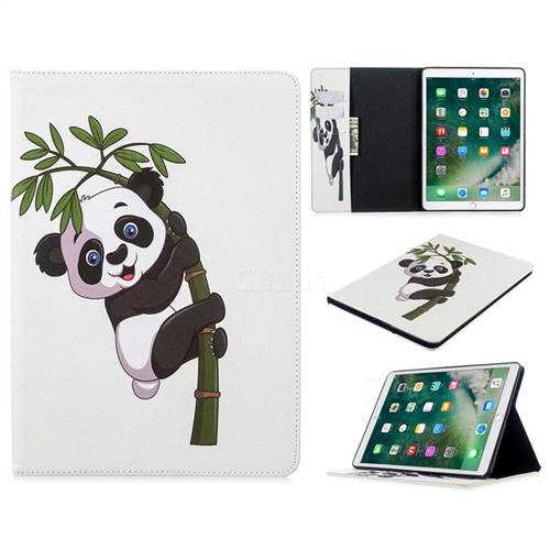 Bamboo Panda Folio Stand Leather Wallet Case for Apple iPad 10.2 (2019)