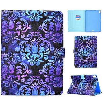 Royal Mandala Flower Folio Flip Stand Leather Wallet Case for Apple iPad Pro 11 2018