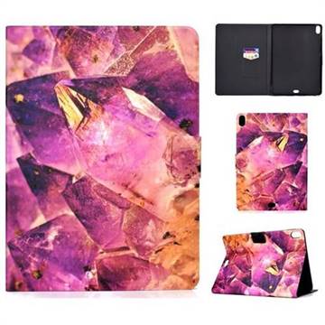 Amethyst Folio Flip Stand Leather Wallet Case for Apple iPad Pro 11 2018