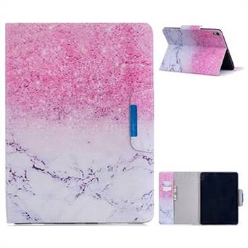 Sand Marble Folio Flip Stand Leather Wallet Case for Apple iPad Pro 11 2018