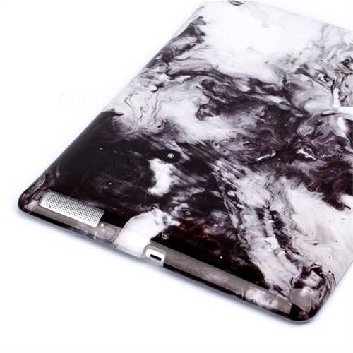 Smoke Ink Painting Marble Clear Bumper Glossy Rubber Silicone Phone ...