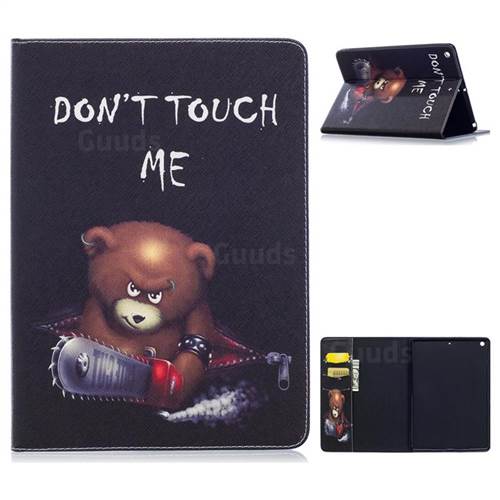 Chainsaw Bear Folio Stand Leather Wallet Case for iPad Pro 9.7 2017 9.7 inch