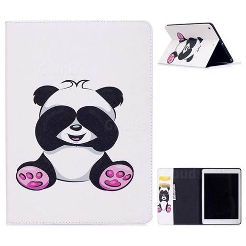 Lovely Panda Folio Stand Leather Wallet Case for iPad Pro 9.7 2017 9.7 inch
