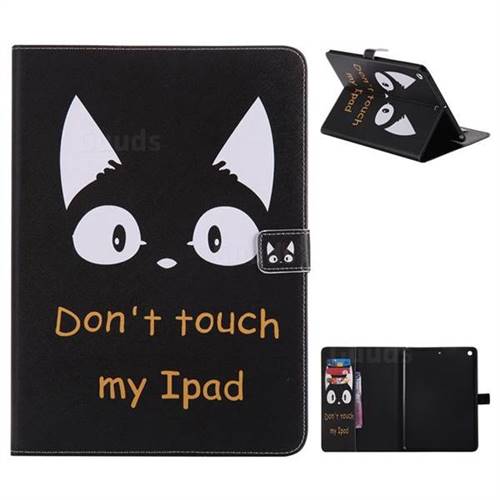 Cat Ears Folio Flip Stand Leather Wallet Case for iPad 9.7 2017 9.7 inch