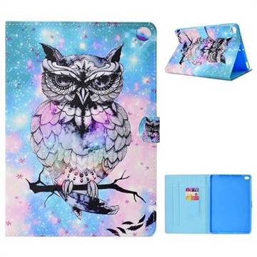 Cute Feather Owl Folio Flip Stand Leather Wallet Tablet Case Cover for iPad 9.7 2017 9.7 inch
