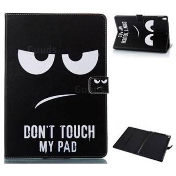 Do Not Touch My Phone Folio Stand Leather Wallet Case for iPad Air (3rd Gen) 10.5 2019