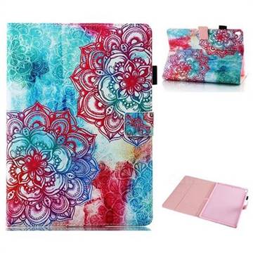 Fire Red Flower Folio Stand Leather Wallet Case for iPad Air (3rd Gen) 10.5 2019