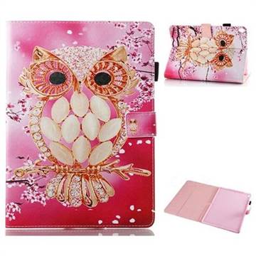 Petal Owl Folio Stand Leather Wallet Case for iPad Air (3rd Gen) 10.5 2019