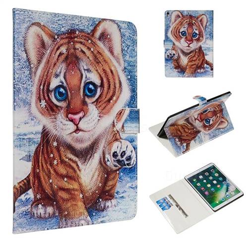 Sweet Tiger Smooth Leather Tablet Wallet Case for iPad Air (3rd Gen) 10.5 2019