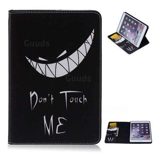 Folio Stand Leather Wallet Case for iPad Mini / iPad Mini 2 / iPad Mini 3 - Crooked Grin
