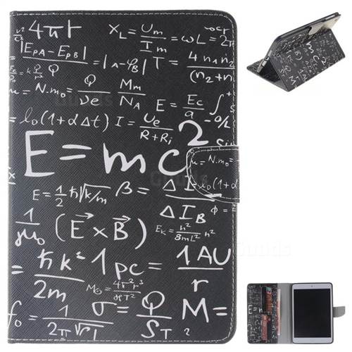 Formula Painting Tablet Leather Wallet Flip Cover for iPad Mini 1 2 3
