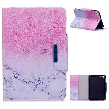 Sand Marble Folio Flip Stand Leather Wallet Case for iPad Mini 1 2 3
