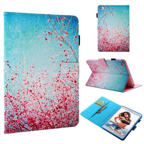Cherry Blossoms Folio Stand Leather Wallet Case for iPad Mini 1 2 3