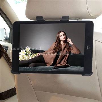 Black Car Seat Backrest Mount Holder for iPad Mini