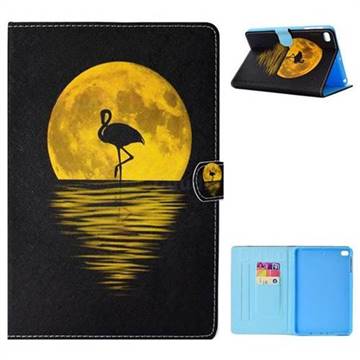 Sunset Flamingo Folio Flip Stand Leather Wallet Tablet Case Cover for iPad Mini 4