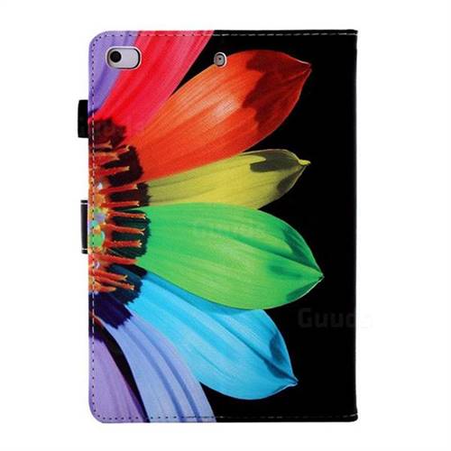 for iPhone 13 Leather Wallet Protective Cover,Folio Case Sunflower