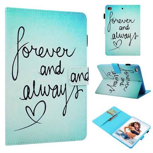 Love Forever Folio Stand Leather Wallet Case for iPad Mini 5 Mini5