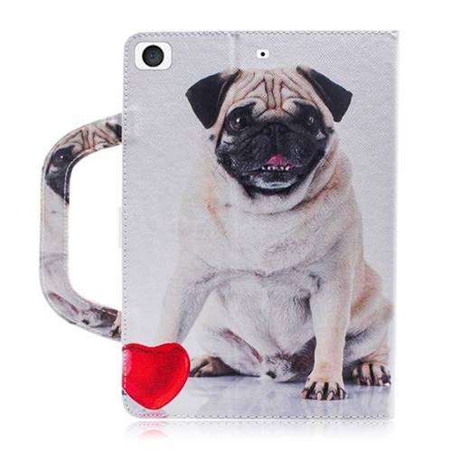 Pug Dog Handbag Tablet Leather Wallet Flip Cover For Ipad Mini 5 Mini5 