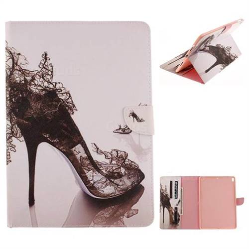 High Heels Painting Tablet Leather Wallet Flip Cover for iPad Pro 10.5