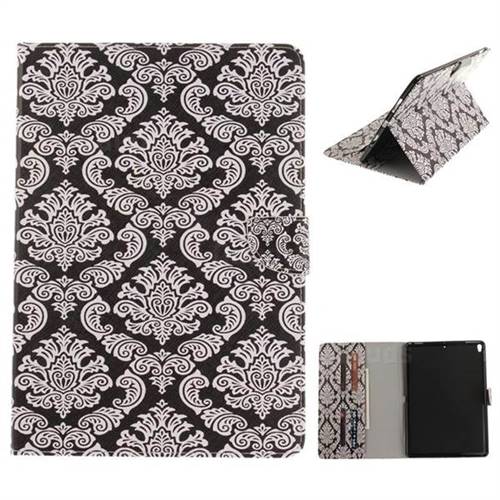 Totem Flowers Painting Tablet Leather Wallet Flip Cover for iPad Pro 10.5