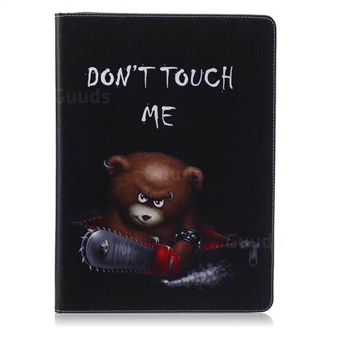 Chainsaw Bear Folio Stand Leather Wallet Case for iPad Pro 12.9 inch