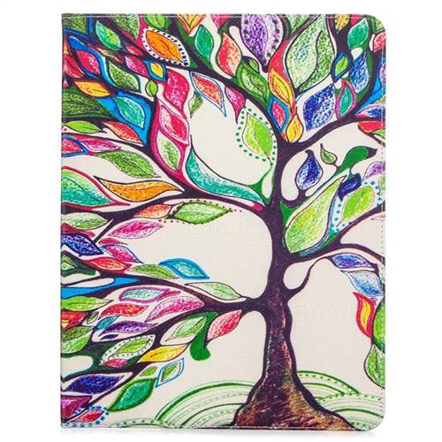 The Tree of Life Folio Stand Leather Wallet Case for Apple iPad Pro 12. ...