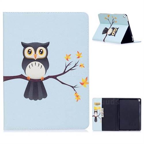 Owl on Tree Folio Stand Leather Wallet Case for iPad Pro 9.7 2016 9.7 inch