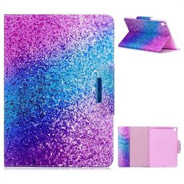 Rainbow Sand Folio Flip Stand Leather Wallet Case for iPad Pro 9.7 2016 9.7 inch