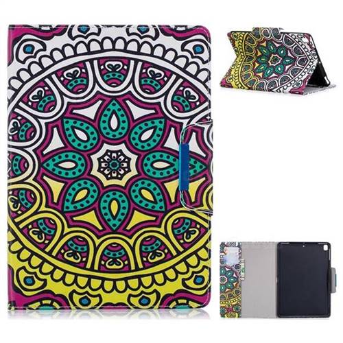 Sun Flower Folio Flip Stand Leather Wallet Case for iPad Pro 9.7 2016 9.7 inch