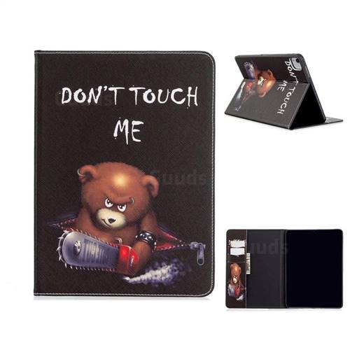 Chainsaw Bear Folio Stand Leather Wallet Case for Apple iPad Pro 11 (2020)