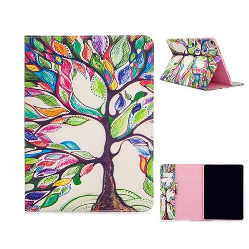 The Tree of Life Folio Stand Leather Wallet Case for Apple iPad Pro 11 (2020)