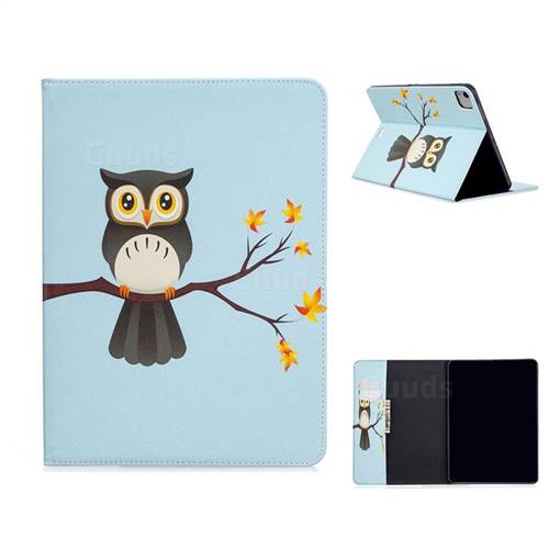 Owl on Tree Folio Stand Leather Wallet Case for Apple iPad Pro 11 (2020)