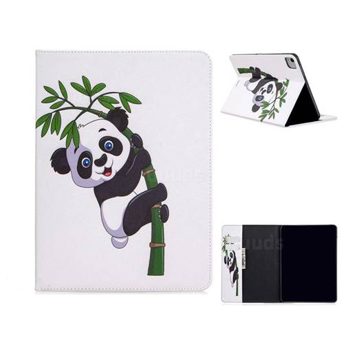 Bamboo Panda Folio Stand Leather Wallet Case for Apple iPad Pro 11 (2020)