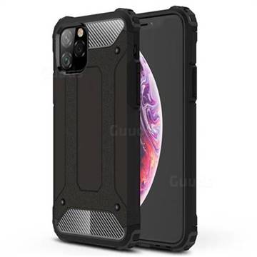 King Kong Armor Premium Shockproof Dual Layer Rugged Hard Cover for iPhone 11 Pro (5.8 inch) - Black Gold