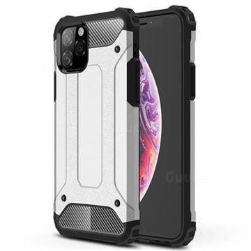 King Kong Armor Premium Shockproof Dual Layer Rugged Hard Cover for iPhone 11 Pro (5.8 inch) - White