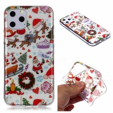 Christmas Playground Super Clear Soft TPU Back Cover for iPhone 11 Pro (5.8 inch)