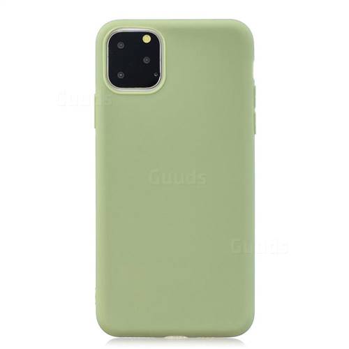 Candy Soft Silicone Phone Case For Iphone 11 Pro 58 Inch Pea Green Iphone 11 Pro 58 6888