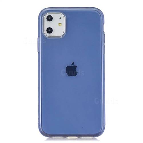 Transparent Jelly Mobile Phone Case For Iphone 11 Pro 5 8 Inch Dark Blue Iphone 11 Pro 5 8 Inch Cases Guuds