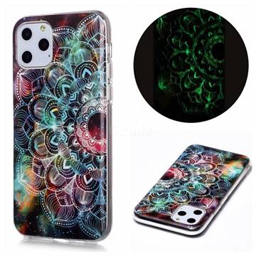 Datura Flowers Noctilucent Soft TPU Back Cover for iPhone 11 Pro (5.8 inch)