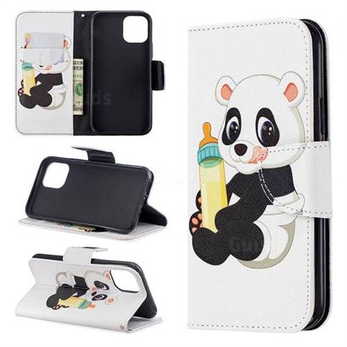 Baby Panda Leather Wallet Case for iPhone 11 Pro (5.8 inch)