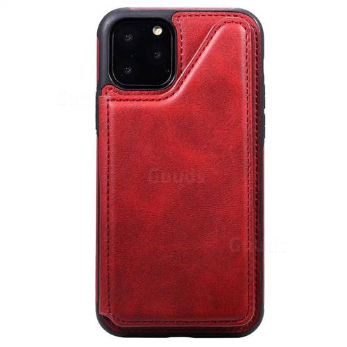 Luxury Multifunction Card Slots Stand Calf Leather Phone Back