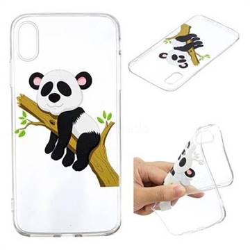 Tree Panda Super Clear Soft TPU Back Cover for iPhone XS Max (6.5 inch)
