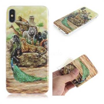 Beast Zoo IMD Soft TPU Cell Phone Back Cover for iPhone XS Max (6.5 inch)