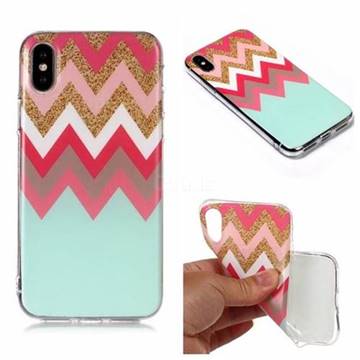 Tribal Stripes Matte Soft TPU Back Cover for iPhone XS Max (6.5 inch)