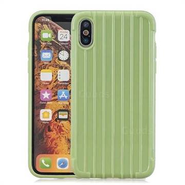 Suitcase Style Mobile Phone Back Cover for iPhone XS Max (6.5 inch) - Green