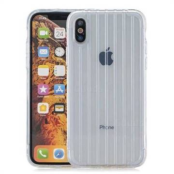 Suitcase Style Mobile Phone Back Cover for iPhone XS Max (6.5 inch) - Transparent