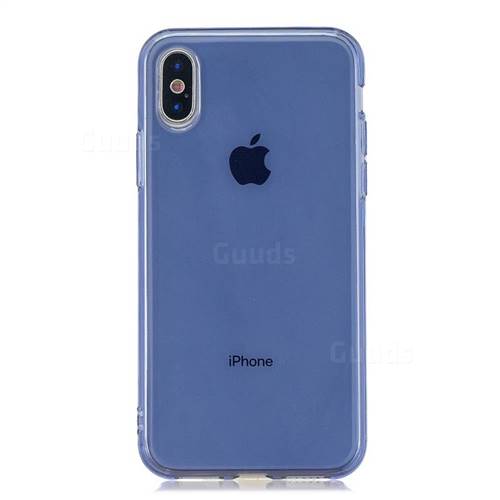 Transparent Jelly Mobile Phone Case for iPhone XS Max (6.5 inch) - Dark ...