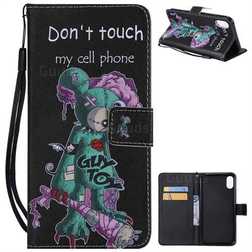 One Eye Mice PU Leather Wallet Case for iPhone XS Max (6.5 inch)